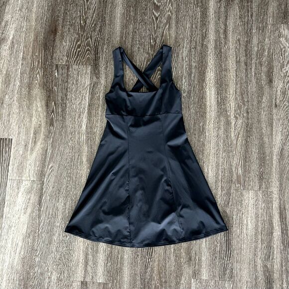 Outdoor Voices Black Cross Back Dress - Picture 15 of 16